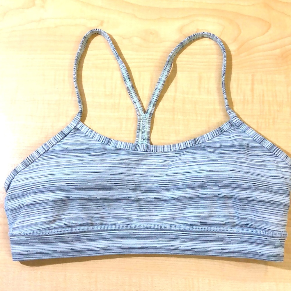 Lululemon Athletica Silver Sports Bra Intimates & Sleepwear